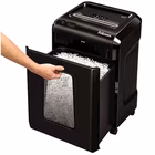 Immagine di Distruggidocumenti a microframmenti FELLOWES POWERSHRED 92CS livello sicurezza P-4 colore nero