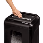 Immagine di Distruggidocumenti a microframmenti FELLOWES POWERSHRED 92CS livello sicurezza P-4 colore nero
