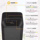 Immagine di Distruggidocumenti a miniframmenti FELLOWES POWERSHRED LX210 livello sicurezza P-4 colore nero