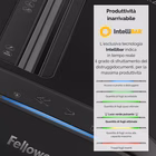 Immagine di Distruggidocumenti a miniframmenti FELLOWES POWERSHRED LX210 livello sicurezza P-4 colore nero