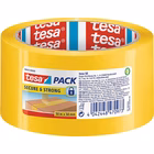 Immagine di Nastro da imballo antieffrazione TESAPACK SECURE & STRONG in PPL gialllo mm 50x50m