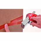 Immagine di Nastro strapping tensilizzato adesivo in gomma sintetica TESA 64286 in PPL arancione mm 66x25 m