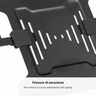 Immagine di Supporto per notebook, Nero