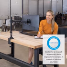 Immagine di Braccio monitor Fellowes singolo Reflex