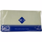 Immagine di Coprimacchia Airlaid in carta a secco MCR 100x100 Lino colore verde oliva 100 pezzi