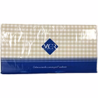 Immagine di Coprimacchia Airlaid in carta a secco MCR 100x100 Quadretto colore beige 100 pezzi