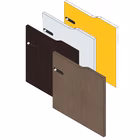 Immagine di Anta serratura c/combinazione fin.giallo