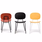 Immagine di Sedia TONDINA POP str.bi colore marsala