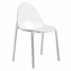 Immagine di Sedia DROP in polipropilene bianco