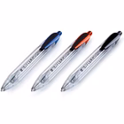 Immagine di Penna a sfera a scatto colore nero FIBRACOLOR HI-TEXT MATIC 900 punta media mm 1