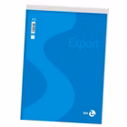 Immagine di Blocco notes BM EXPORT f.to A5 quadri ff 50 g50
