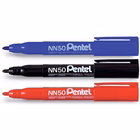 Immagine di Pennarello permanent PENTEL PEN NN50 punta conica colore blu