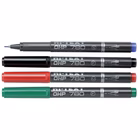 Immagine di Pennarello permanent HI-TEXT OHP 780 punta fine colore nero