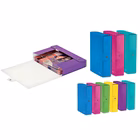 Immagine di Portaprogetti LEITZ WOW dorso cm 8 fucsia metal