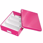 Immagine di Scatola organiser LEITZ CLICK&STORE WOW A4 fucsia