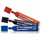 Immagine di Pennarello permanent TRATTO MARKER punta scalpello colore blu