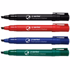 Immagine di Pennarello permanent A-SERIES punta a scalpello colore blu