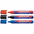 Immagine di Pennarello permanent EDDING E-300 punta conica colore blu