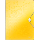 Immagine di Cartella 3 lembi LEITZ WOW 32x23 cm colore giallo