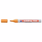 Immagine di Pennarello a vernice colore arancio EDDING PAINT MARKER 750 punta conica