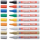 Immagine di Pennarello a vernice colore arancio EDDING PAINT MARKER 750 punta conica