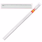 Immagine di Riga in alluminio con gomma cm 100