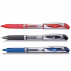 Immagine di Roller ink gel colore nero PENTEL ENERGEL XM 0.7 punta fine mm 0,7