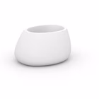 Immagine di Vaso STONE L80xP65xH40 bianco
