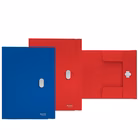 Immagine di Cartella in polipropilene riciclato 3 lembi LEITZ RECYCLE f.to A4 colore blu