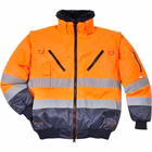 Immagine di Giacca alta visibilità 3 in 1 PORTWEST PILOT colore arancione/blu navy taglia L