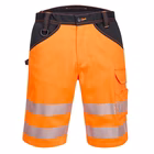 Immagine di Pw3 bermuda hi-vis PORTWEST PW348 colore arancione/nero taglia 56