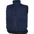 Immagine di Gilet multitasche DELTAPLUS SIERRA in poliestere/cotone colore blu taglia L