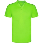 Immagine di Polo tecnica manica corta ROLY Monzha uomo colore verde lime 100+