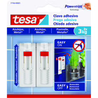 Immagine di Chiodi adesivi regolabili per superfici lisce e dure, piastrelle e metallo portata 3 kg TESA 77764
