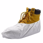 Immagine di Copriscarpe EQUAL tessuto laminato 55 g/m² con elastico caviglie colore bianco