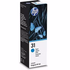 Immagine di Flacone Inkjet HP HP 31 1VU26AE ciano 8000 copie
