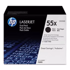 Immagine di Toner Laser HP 55X CE255XD nero 12500 copie-2pz