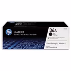 Immagine di Toner Laser HP 36A CB436AD nero 2000 copie-2pz