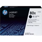 Immagine di Toner Laser HP 80X CF280XD nero 6900 copie - 2pz