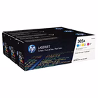 Immagine di Toner Laser HP 305A CF370AM ci+mg+gi 2600 copie-3pz