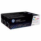 Immagine di Kit 3 Toner Laser HP 128A CF371AM 1300 copie