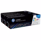 Immagine di Kit 3 Toner Laser HP 125A CF373AM 1400 copie