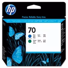 Immagine di Testina di stampa HP 70 C9408A blu+verde 130 copie