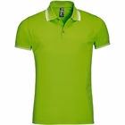 Immagine di Polo manica corta SOL'S PASADENA UOMO colore verde lime/white taglia XXL