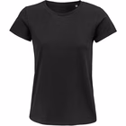 Immagine di T-Shirt manica corta SOL'S CRUSADER DONNA colore nero taglia L