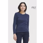 Immagine di T-Shirt manica lunga SOL'S IMPERIAL LSL DONNA colore bianco taglia L