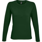 Immagine di T-Shirt manica lunga SOL'S IMPERIAL LSL DONNA colore verde taglia L