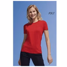 Immagine di T-Shirt manica corta SOL'S IMPERIAL DONNA colore bianco taglia XXXL