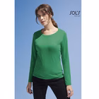 Immagine di T-Shirt manica lunga SOL'S MAJESTIC colore bianco taglia L