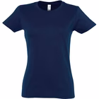 Immagine di T-Shirt manica corta SOL'S IMPERIAL DONNA colore blu navy taglia M